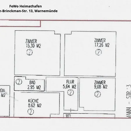 Apartment Heimathafen Rostock
